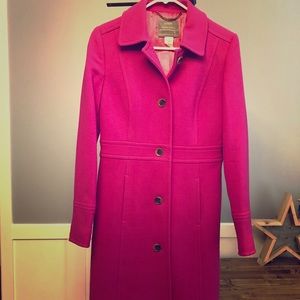 J Crew Double Cloth Lady Day Coat